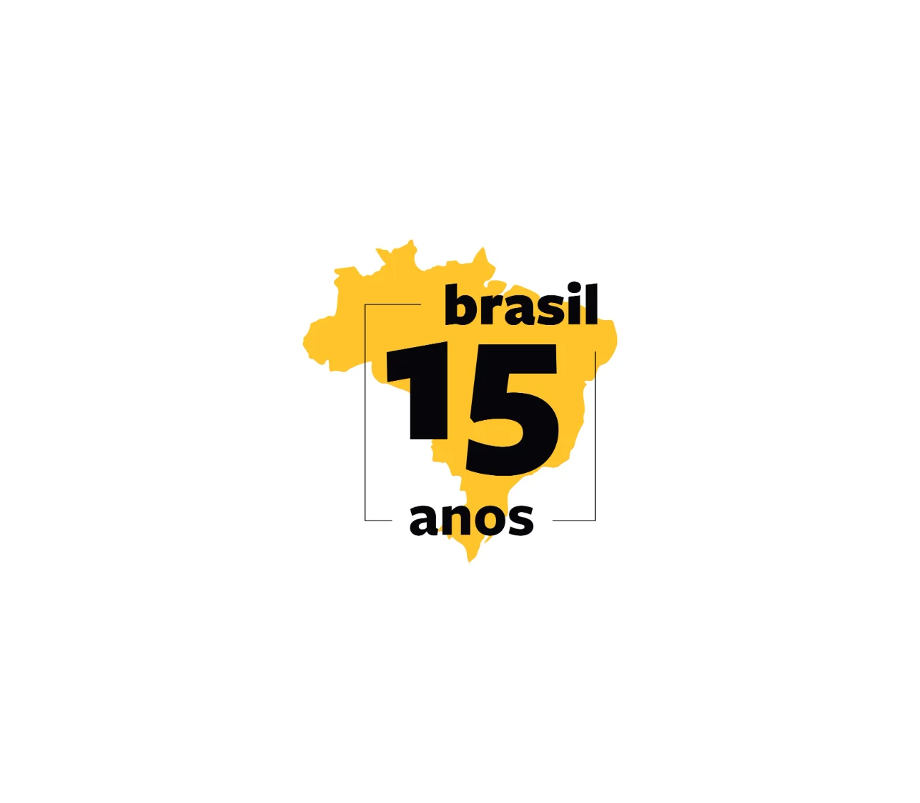 selo comemorativo dos 15 anos