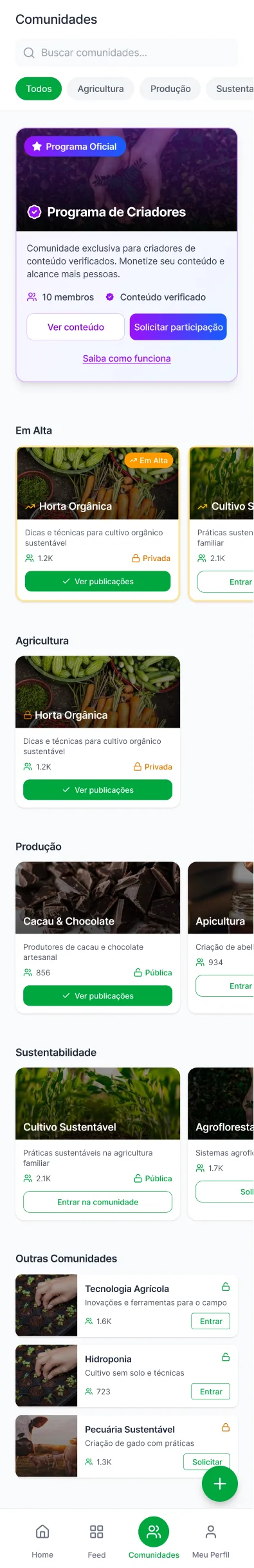 comunidades